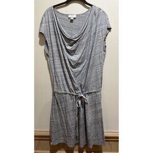 Loft Sleeveless Shift Dress Gray  Color~  Size Large